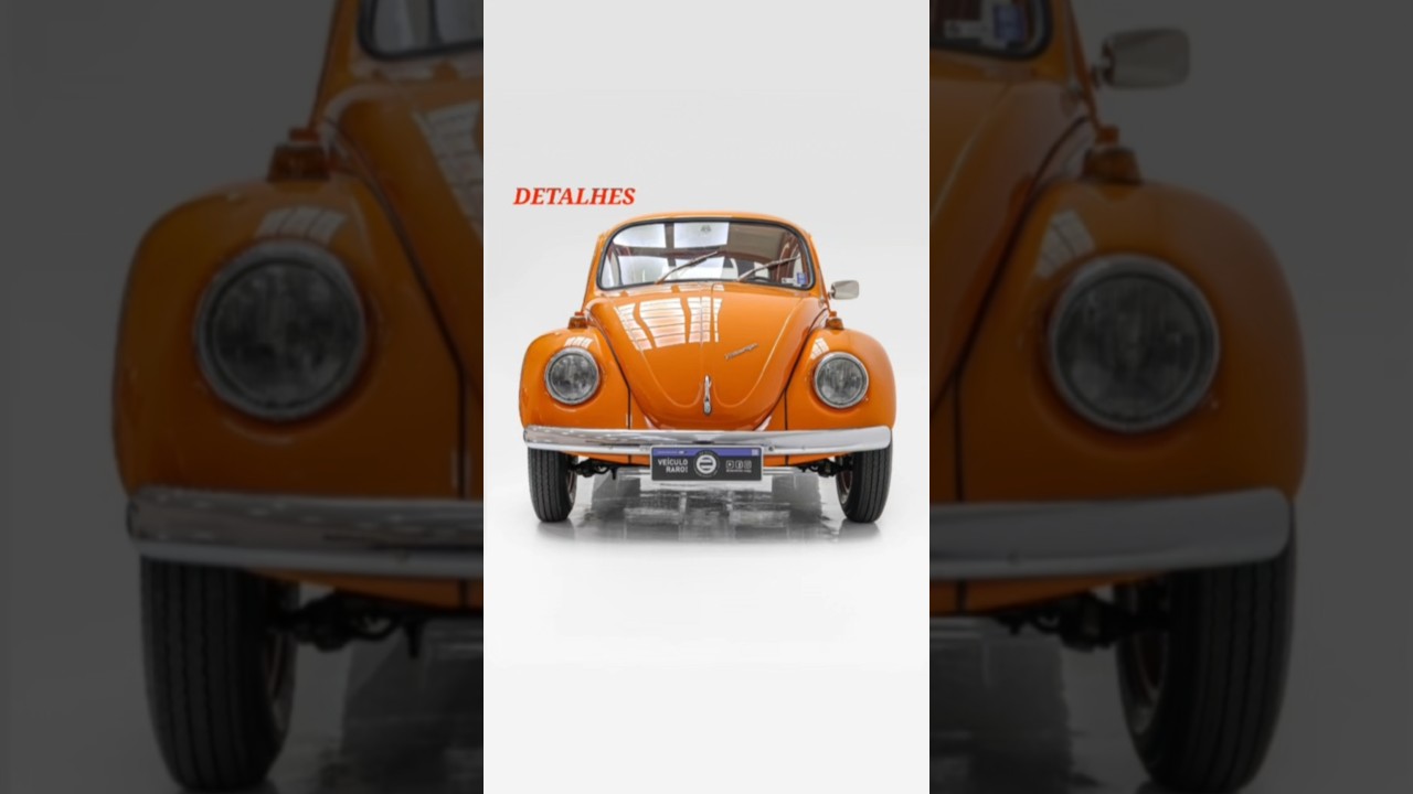 Detalhes do Fusca Alemão Standard 