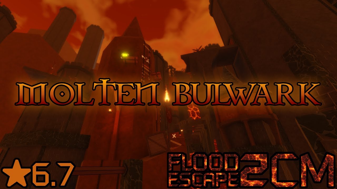 Molten Bulwark (my map) Flood Escape 2 Community Maps