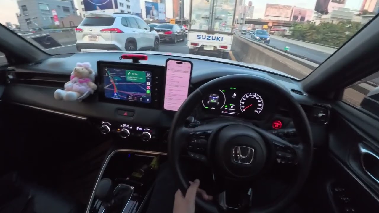 POV I Drive from near Lumphini Park to outer Bangkok | 4K