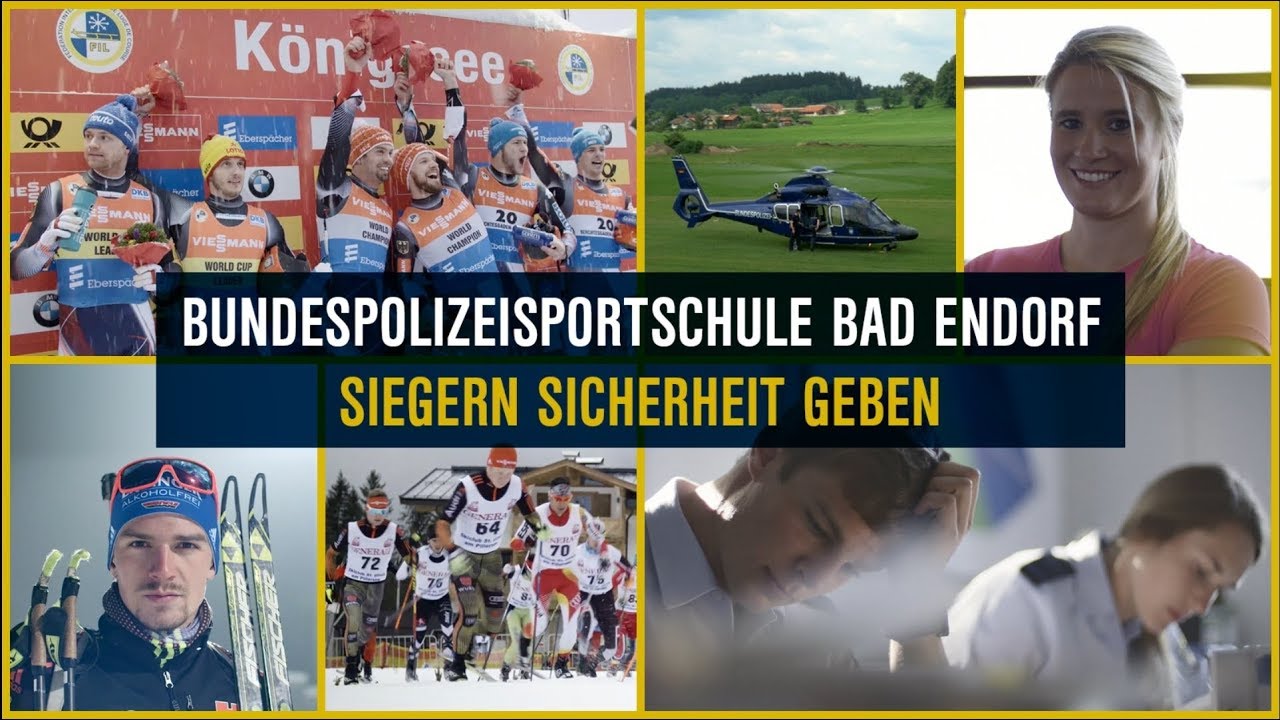 BUNDESPOLIZEI Spitzensport Bad Endorf - Siegern Sicherheit geben.