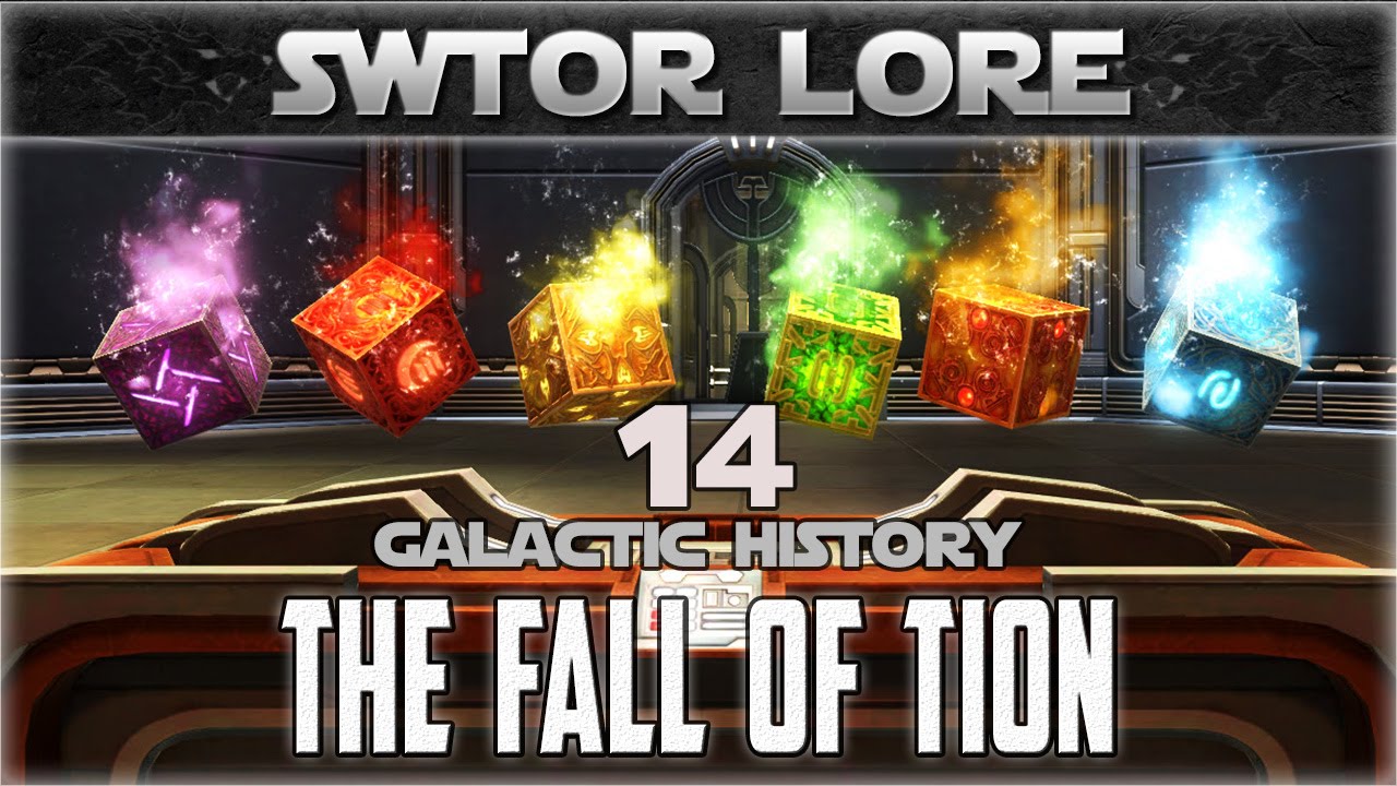 Star Wars Galactic History 14: THE FALL OF TION | SWTOR Ord Mantel Datacron