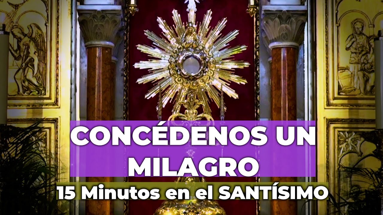 Oración para Sanar Heridas del Alma | 15 Minutos en el Santísimo