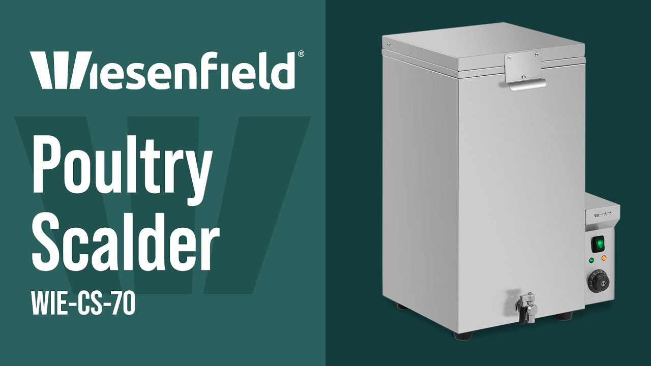 Poultry Scalder WIE-CS-70  | Wiesenfield | Product presentation