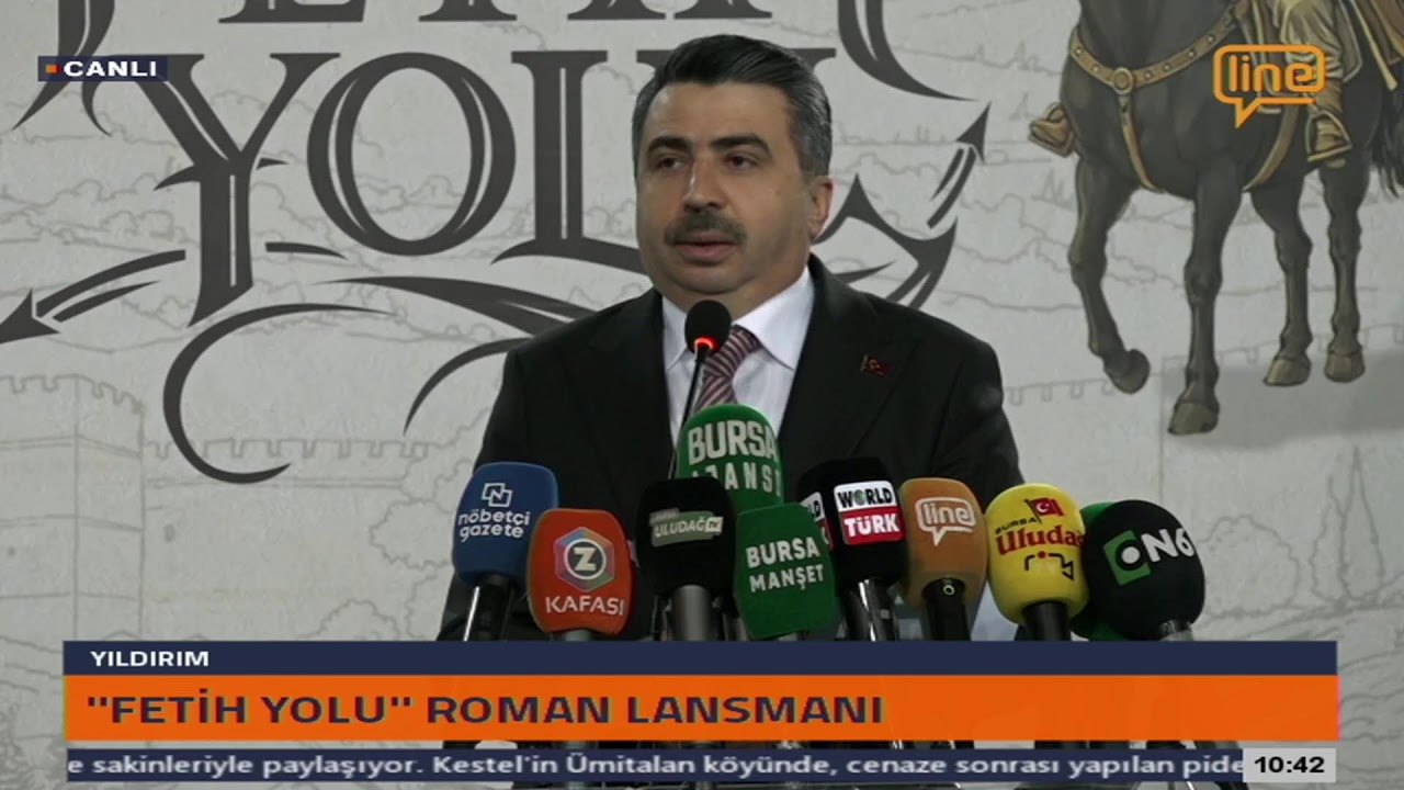 Yıldırım Belediyesi Fetih Yolu Roman Lansmanı