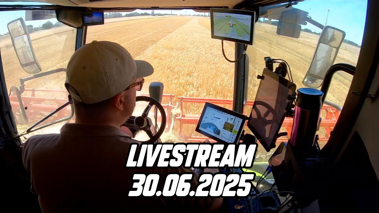 Ernte 2025 🌾🌞 | Livestream vom 30.06.2025