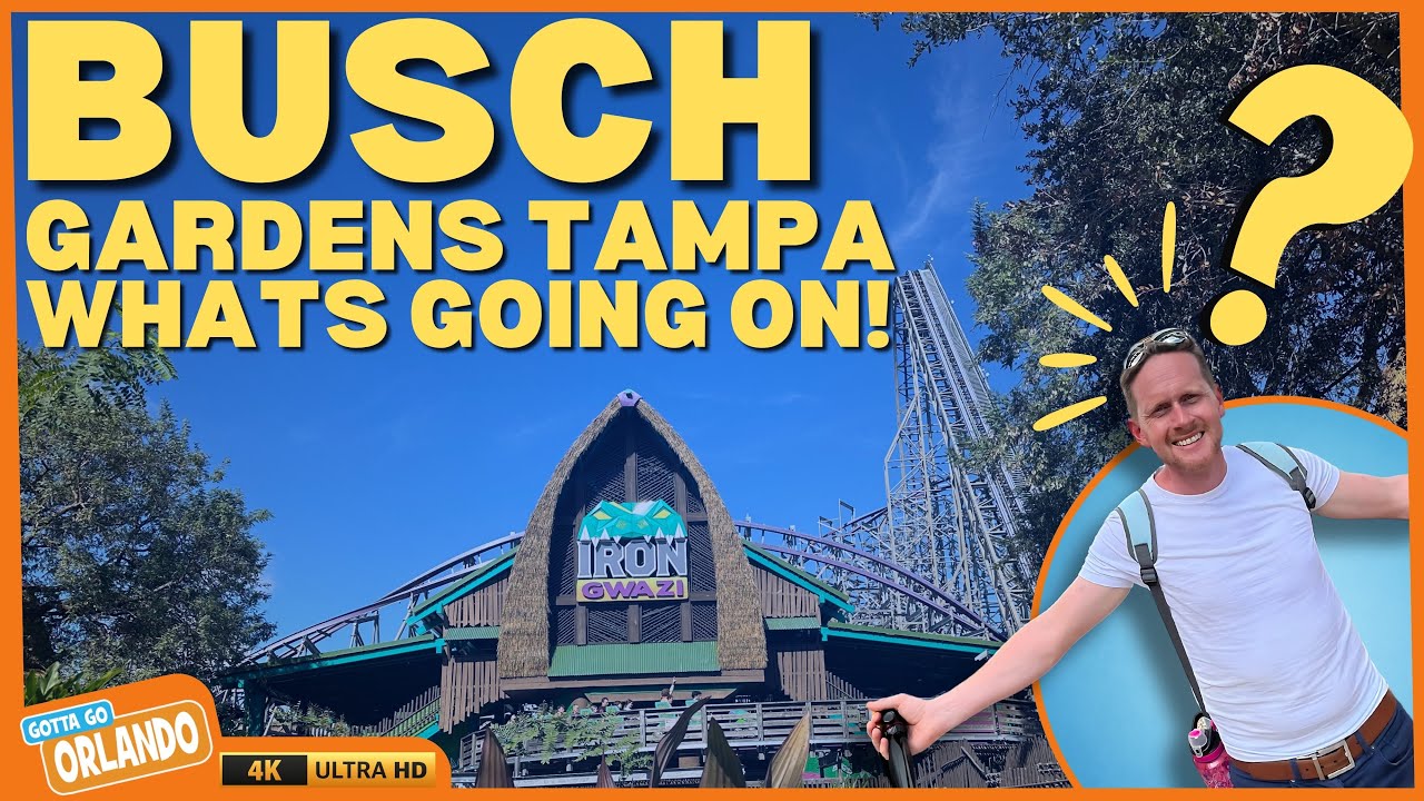 Wild Oasis OPENING date at Busch Gardens Tampa & What New for 2025!