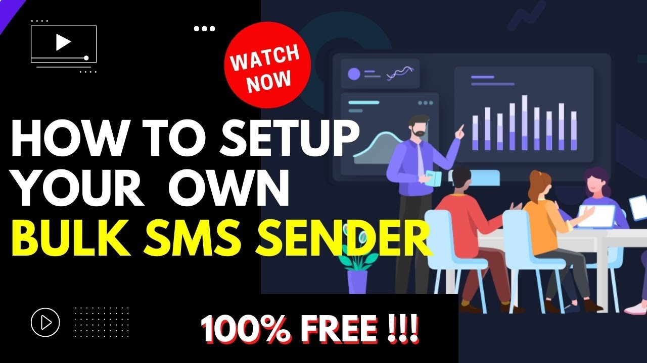 How To Create a Bulk SMS Website & Make Money Online (free)