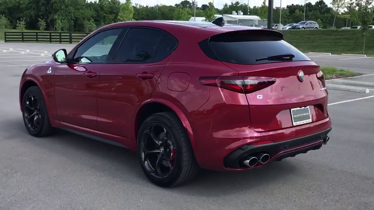 New Alfa Romeo Stelvio Quadrifoglio 505HP exhaust sound review 2018