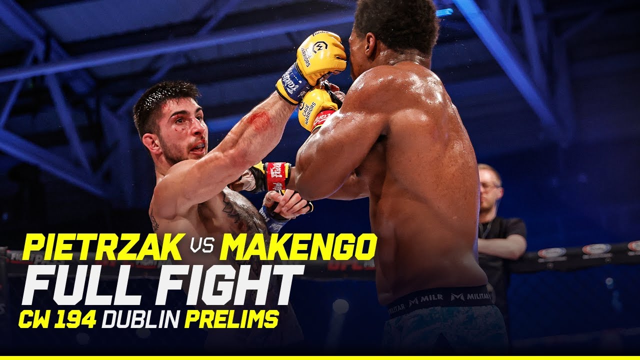 Cage Warriors Debuts in Dublin! 😎 | Norbert Pietrzak vs. Trevor Makengo | CW194 Dublin FULL FIGHT