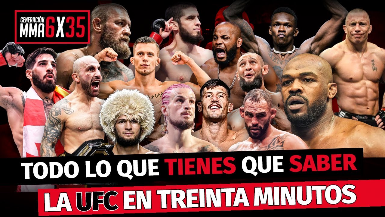 TODO lo que TIENES que SABER de la UFC en 30 MINUTOS