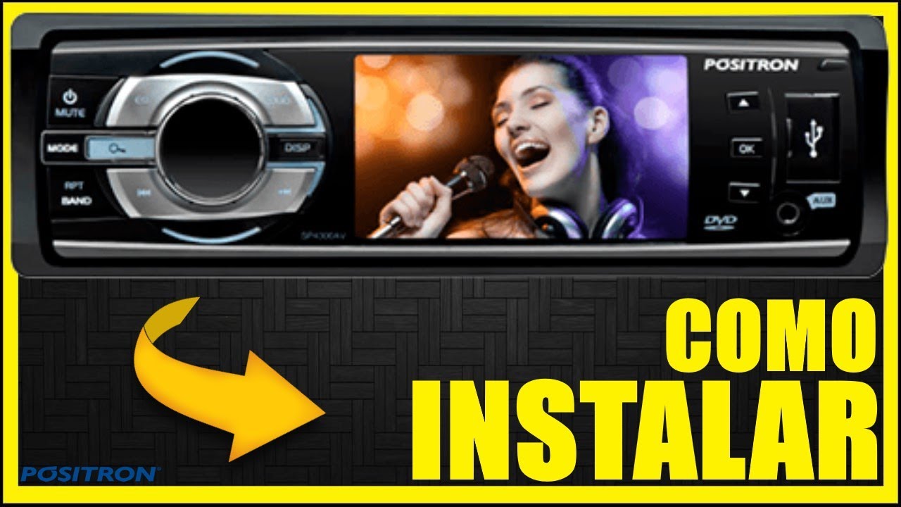 Como instalar DVD POSITRON SP4310AV / SP4700DTV #ALANROD