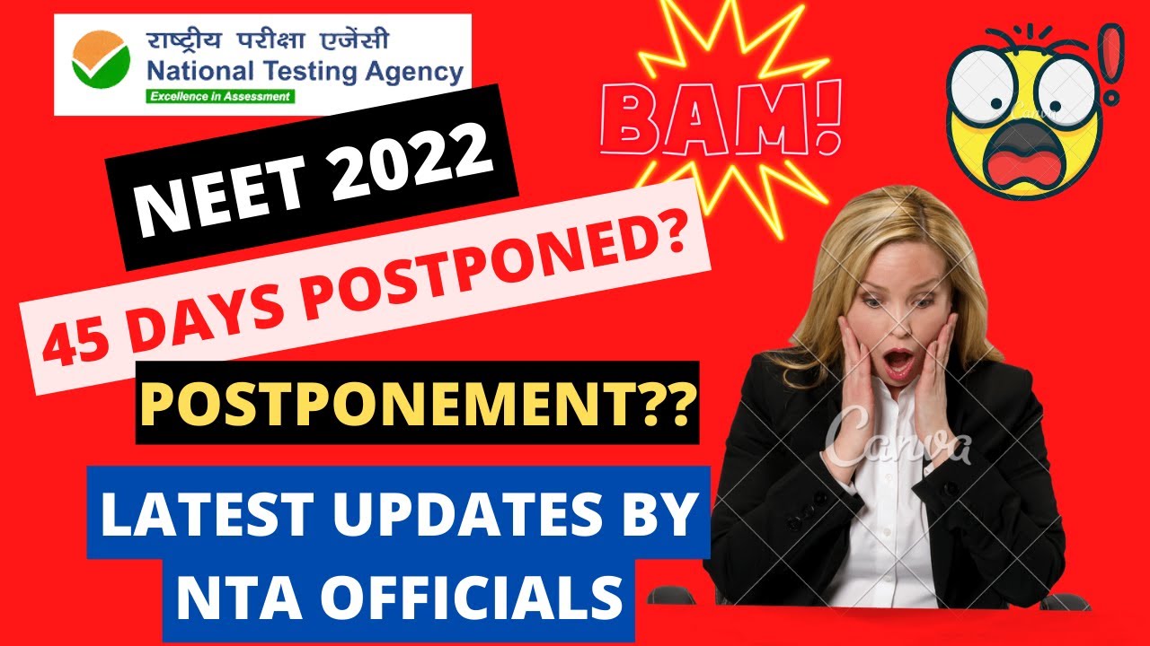 🔴NEET 2022 URGENT BIG UPDATE 😱 NEET-UG POSTPONED?? LATEST TWIST IN THE STORY🔥#neet2022postponed