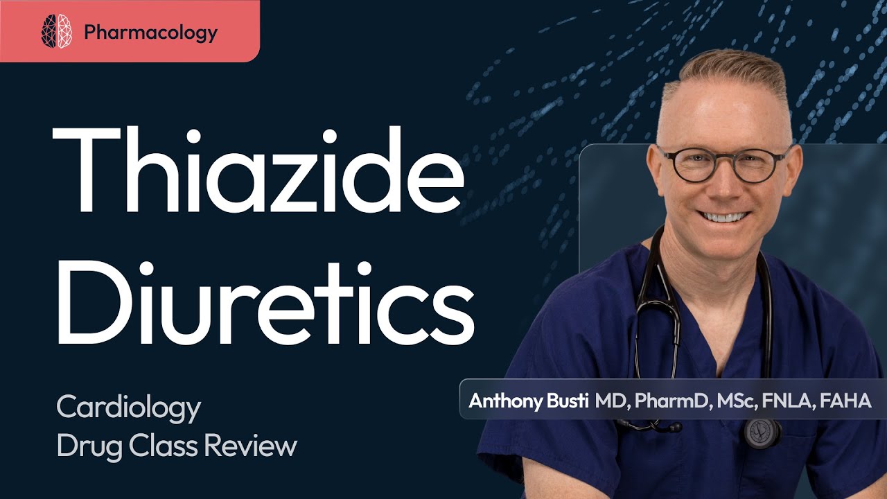 Thiazide Diuretics: Pharmacology Made Easy & Clinically Relevant
