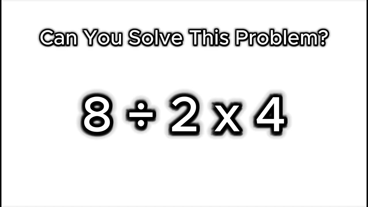 🔥 8 ÷ 2(2+2) = ? The Most Confusing Math Puzzle Explained!
