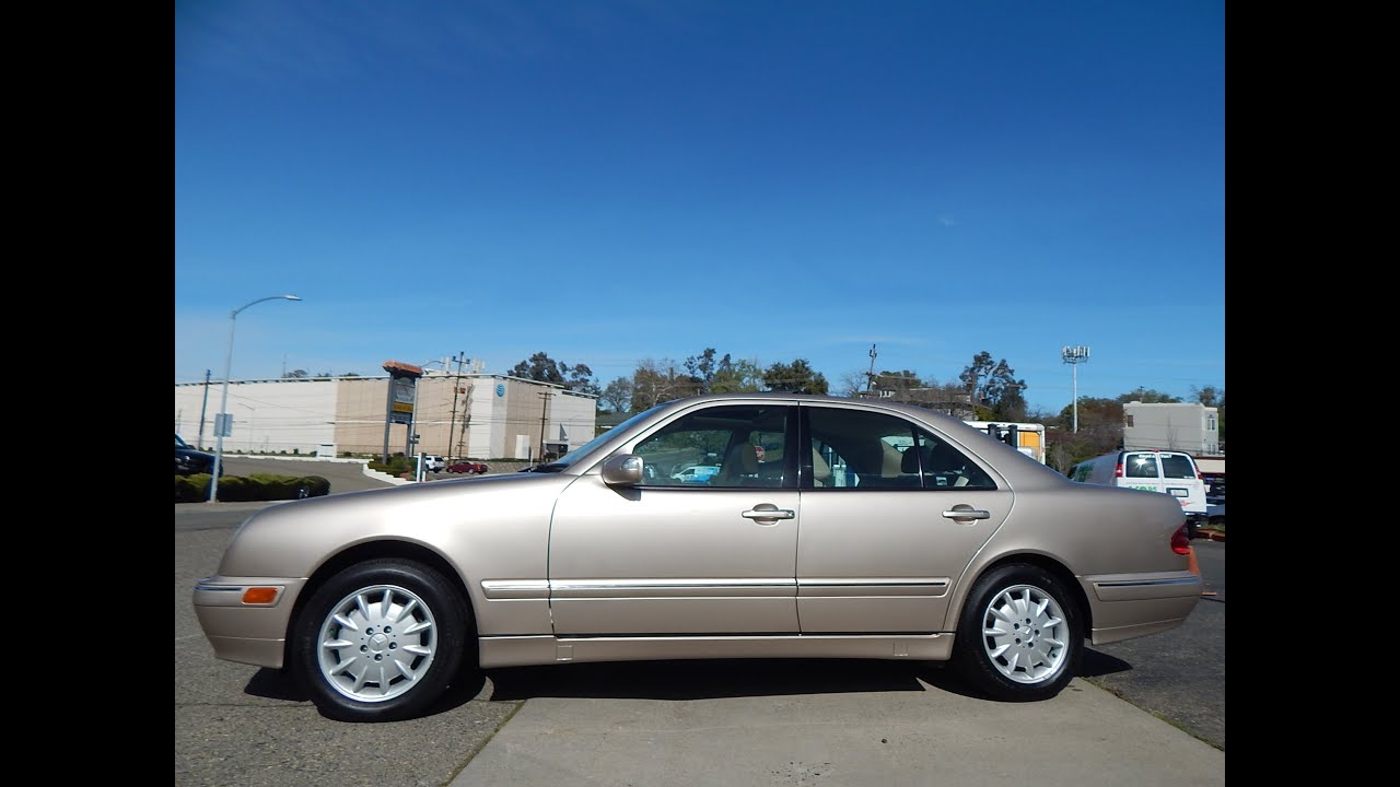 2001 Mercedes Benz W210 E320 sedan in depth walk around video review!