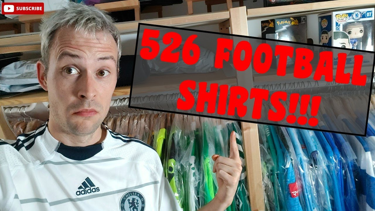 MY FOOTBALL SHIRT COLLECTION 2024 - 525+ JERSEYS!!