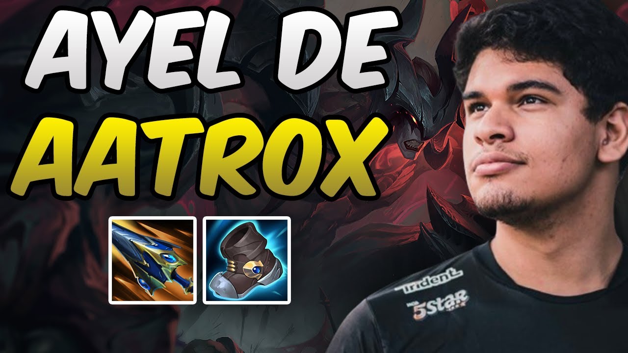 AYEL JOGANDO DE AATROX TOP | STREAM VOD