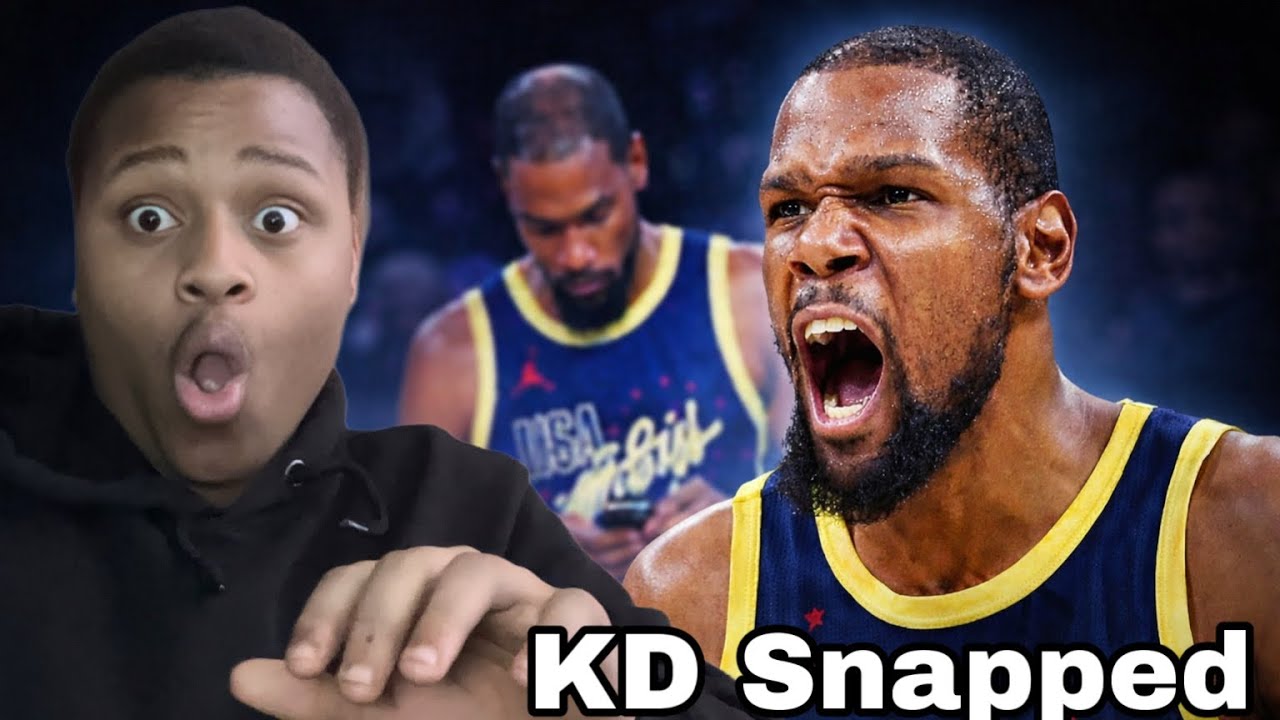 Kevin Durant SNAPPED… 😳
