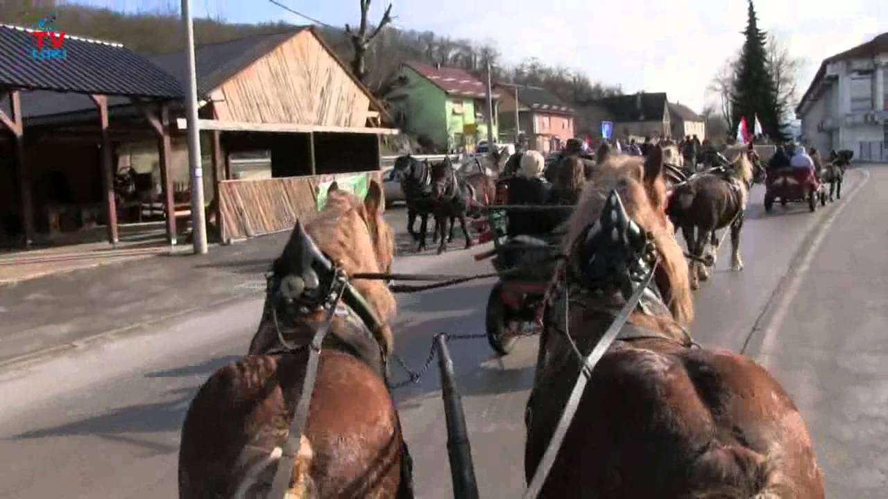 Konjske zaprege na Fabijanovu u Otočcu!