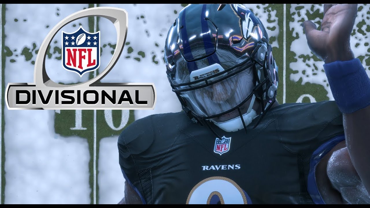 LAMAR JACKSON PLAYS HIS FIRST DIVISIONAL PLAYOFF GAME! - MADDEN 18 CAREER MODE