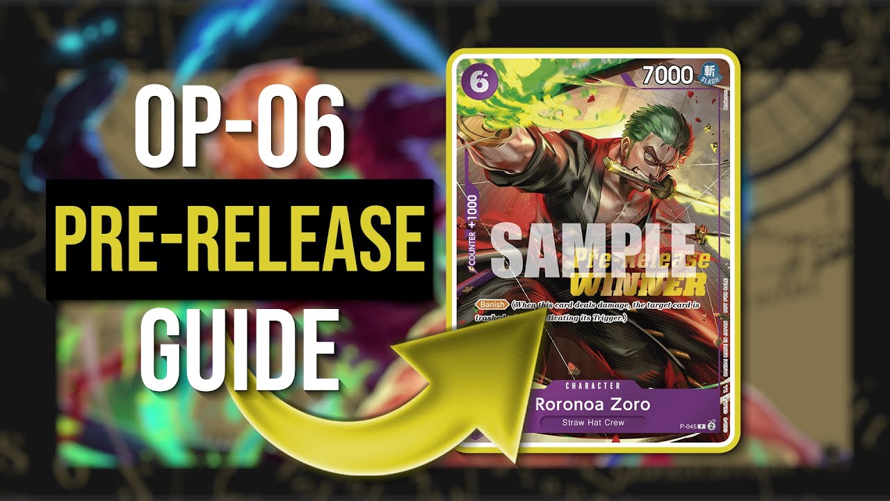 OP-06 Pre-Release GUIDE | One Piece Card Game