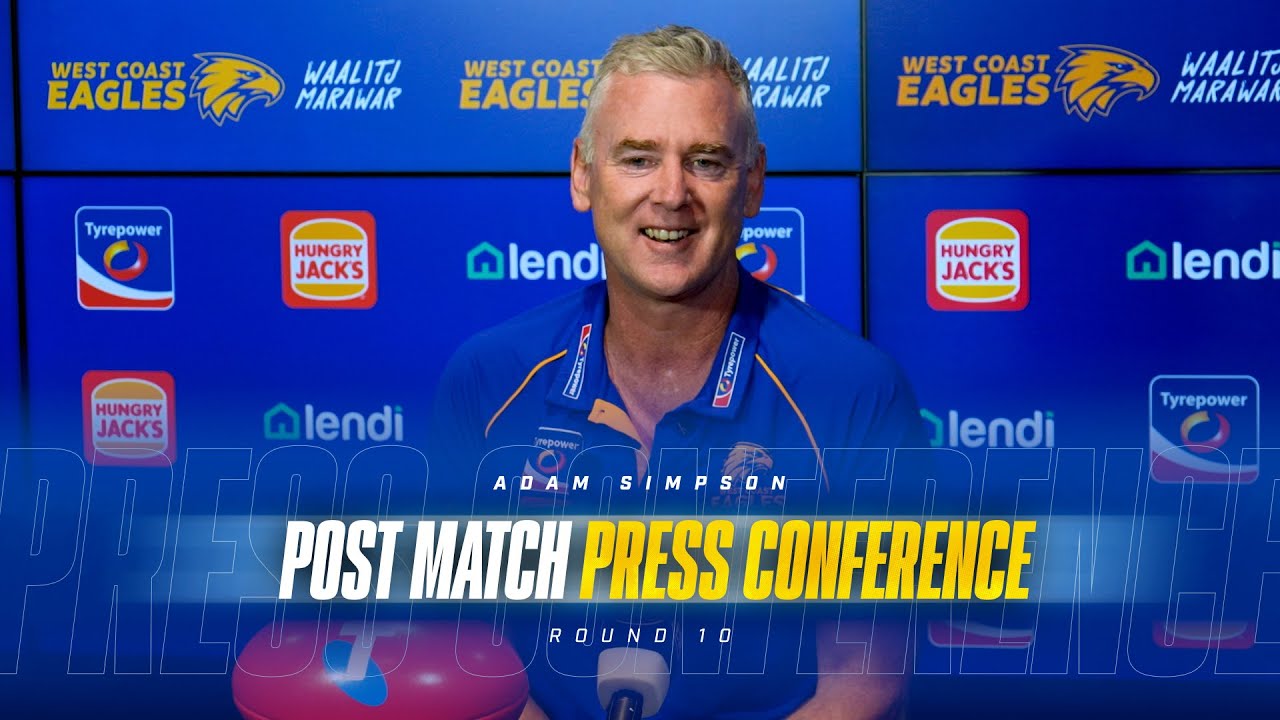 Simpson post-match v Narrm