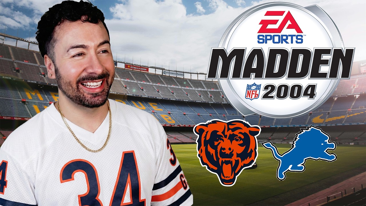Игра Chicago Bears Franchise Madden 2004 | 10-я неделя против Detroit Lions