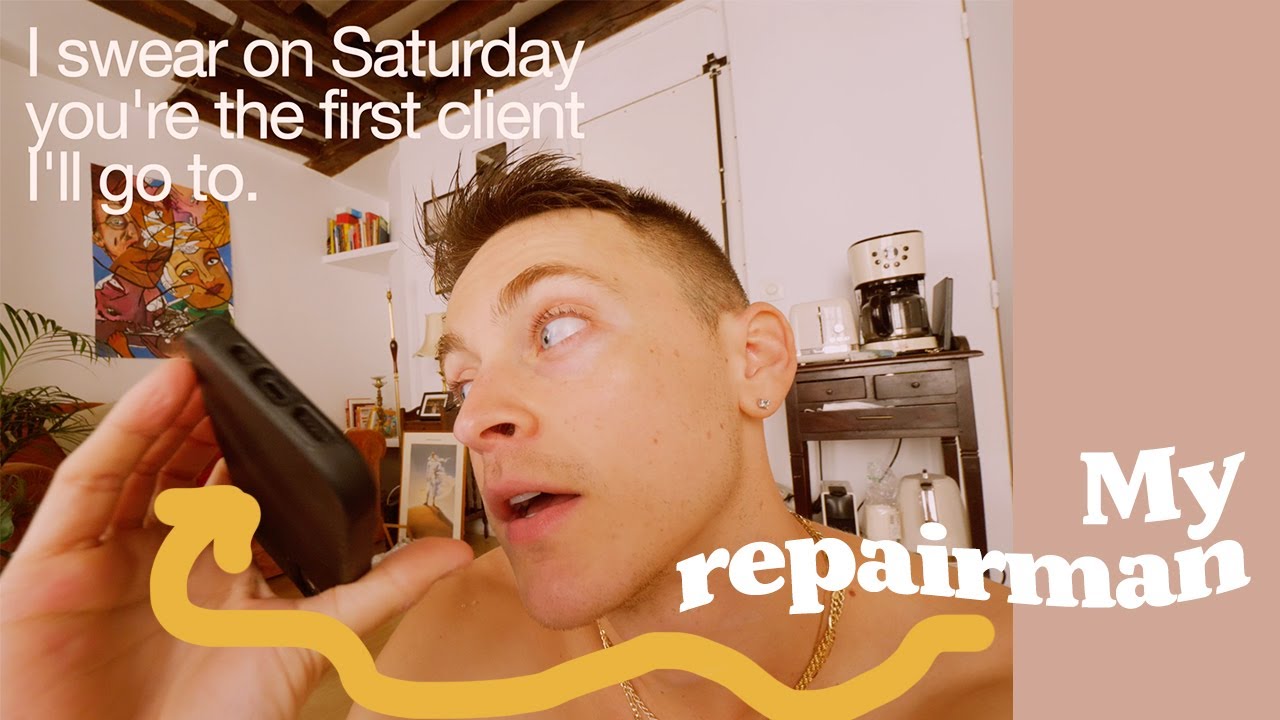how i FINALLY got my building repairman to show up to my paris apartment