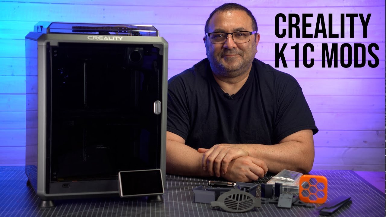 Модификации 3D-принтера Creality K1C, упрощающие печать