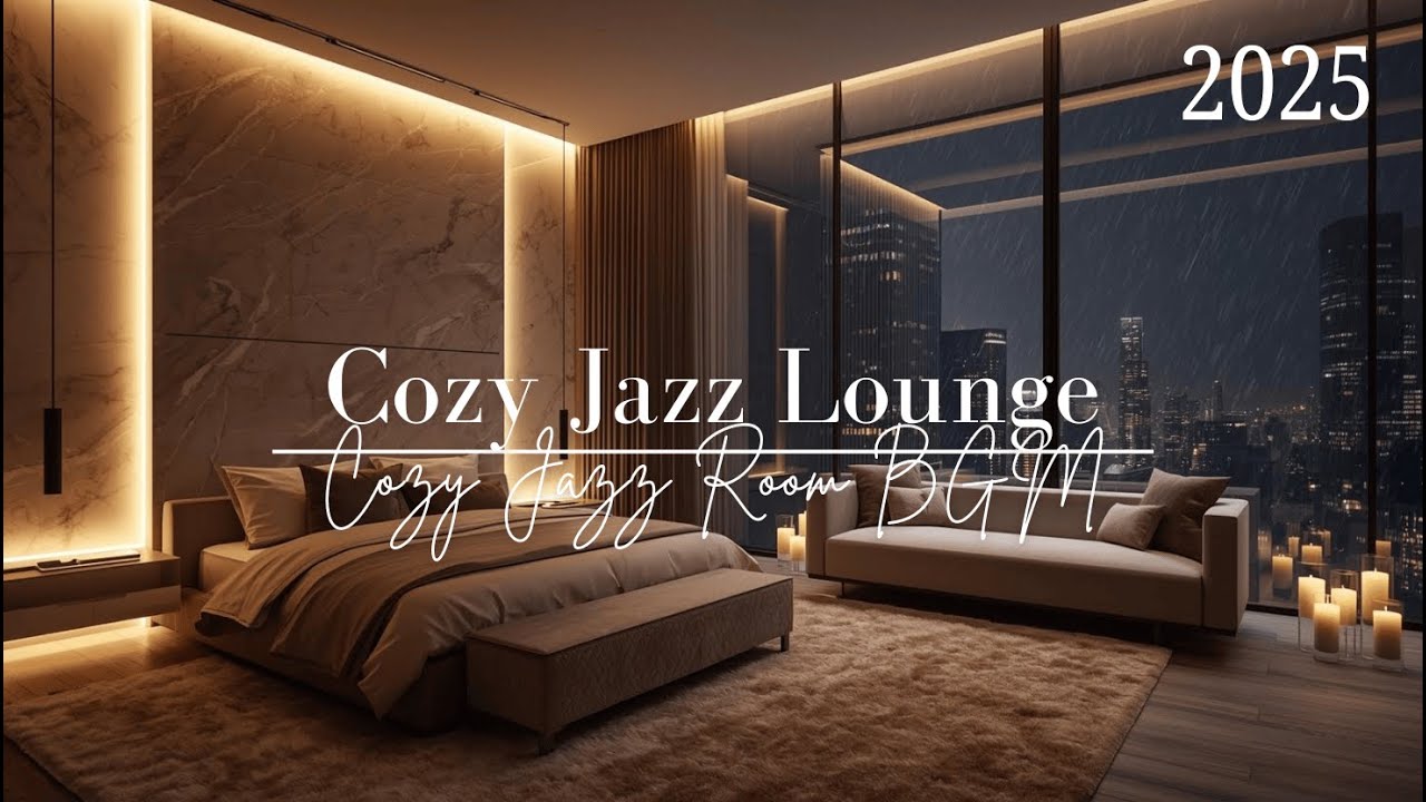 🎷 Cozy Jazz Room BGM - Quiet Smooth Jazz for Safe Emotional Space and Peaceful Evening Focus Flow