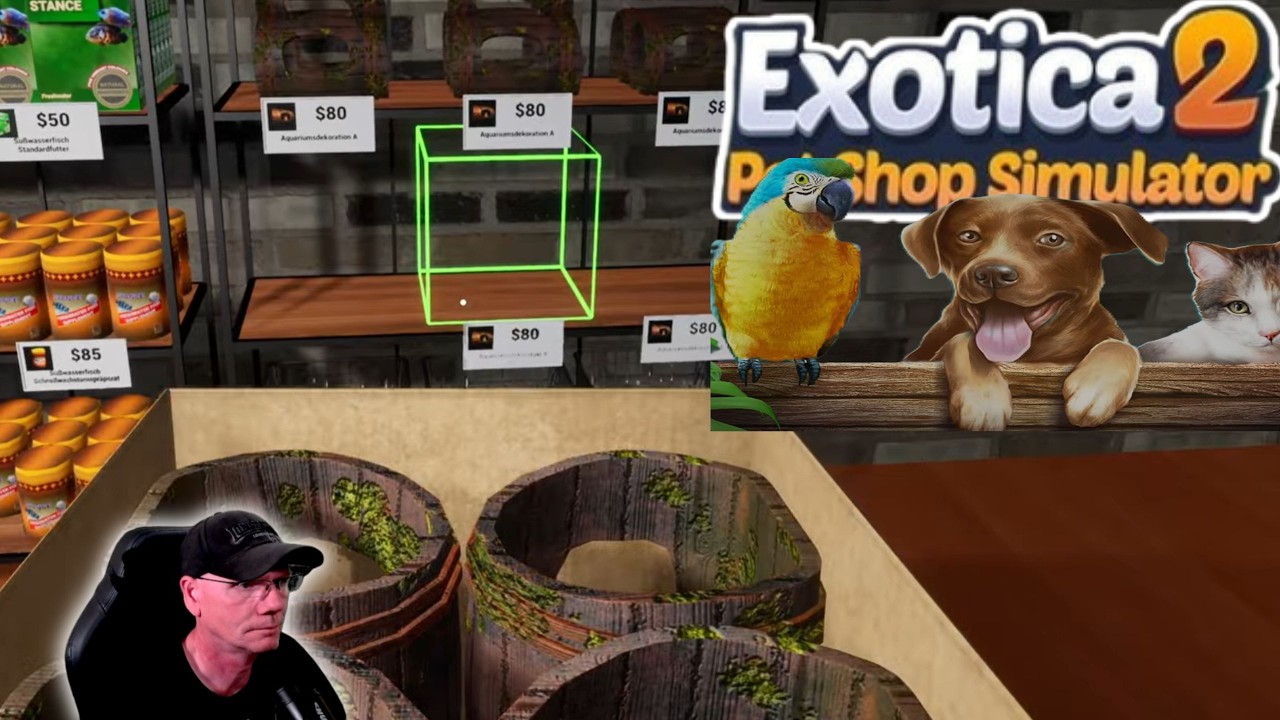 Exotica 2 Pet Shop Simulator🐟 | #02 | So langsam wird ein Schuh drauß  😎 | Aus dem Livestream | 🐟