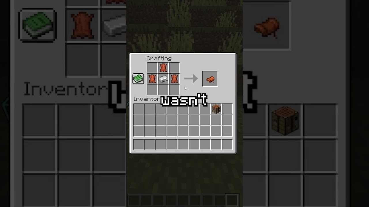 Saddles are now Craftable