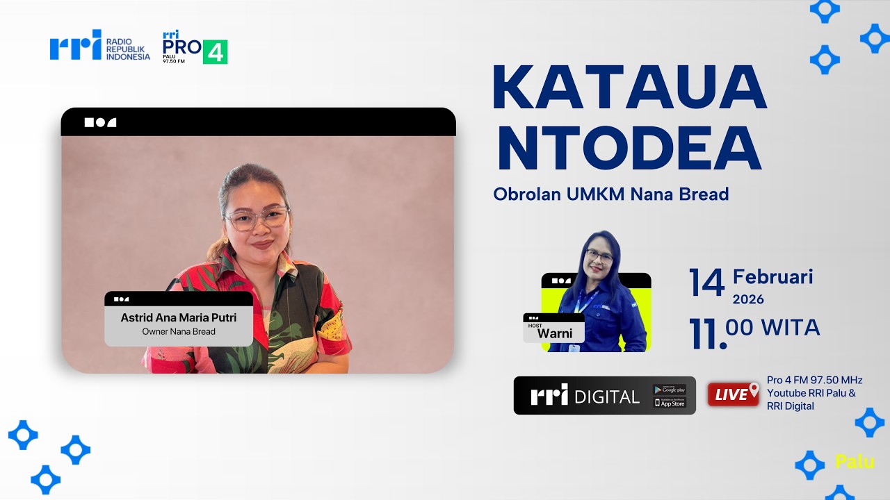 KATAUA NTODEA : OBROLAN UMKM NANA BEARD