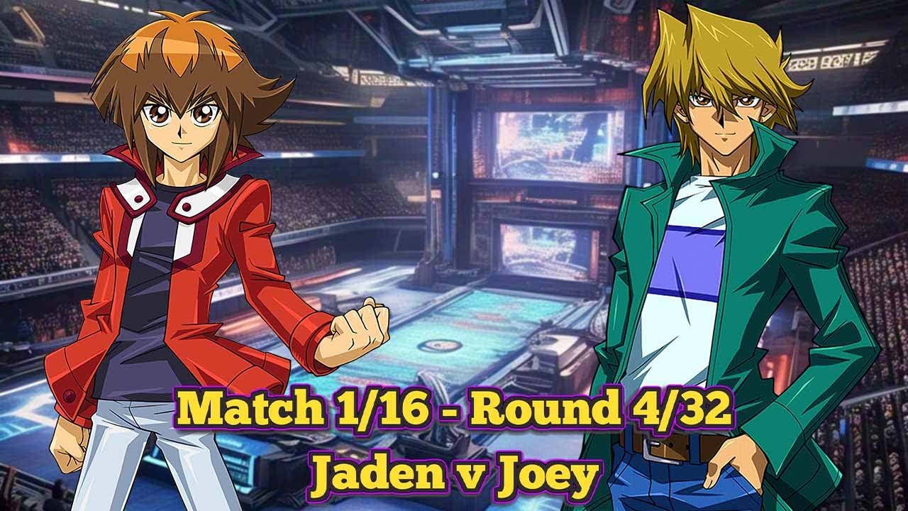 Jaden vs Joey - Yugioh Duelist Kingdom Ultimate Tournament - #yugioh #yugiohcommunity