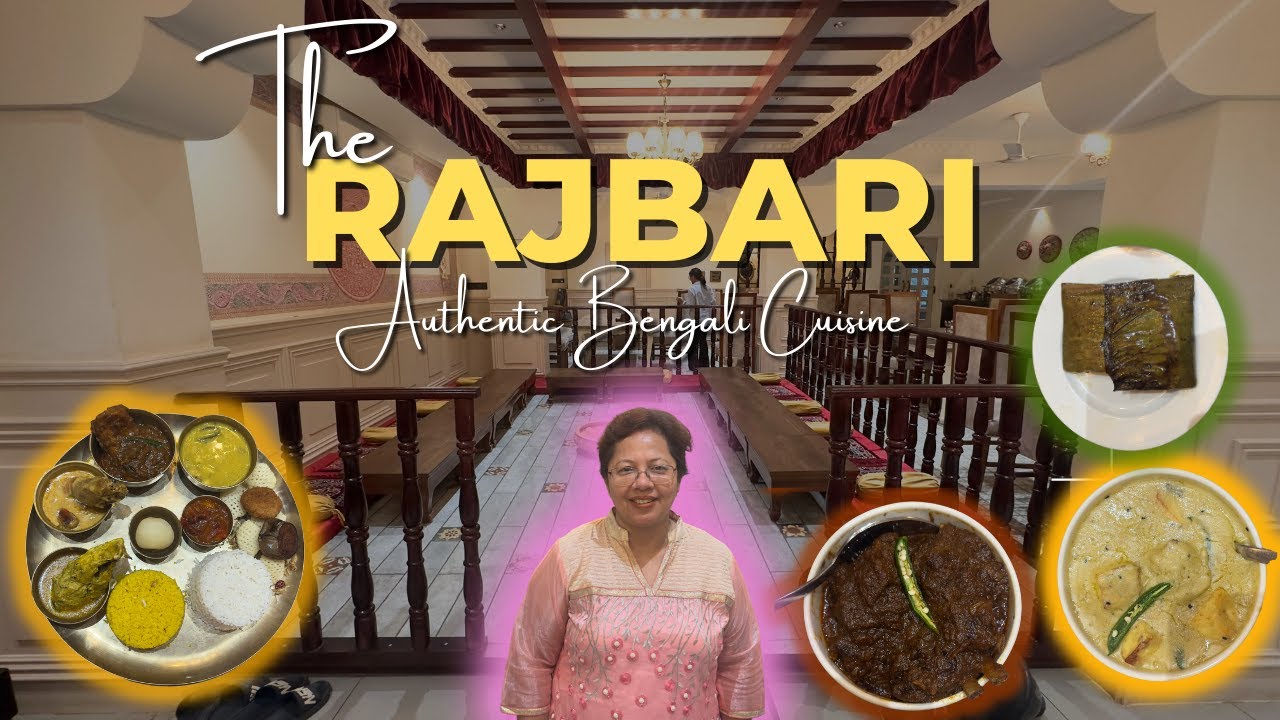 The Rajbari Lalganesh Guwahati #guwahatifoodblogger #guwahativlog #therajbari authentic bengali food