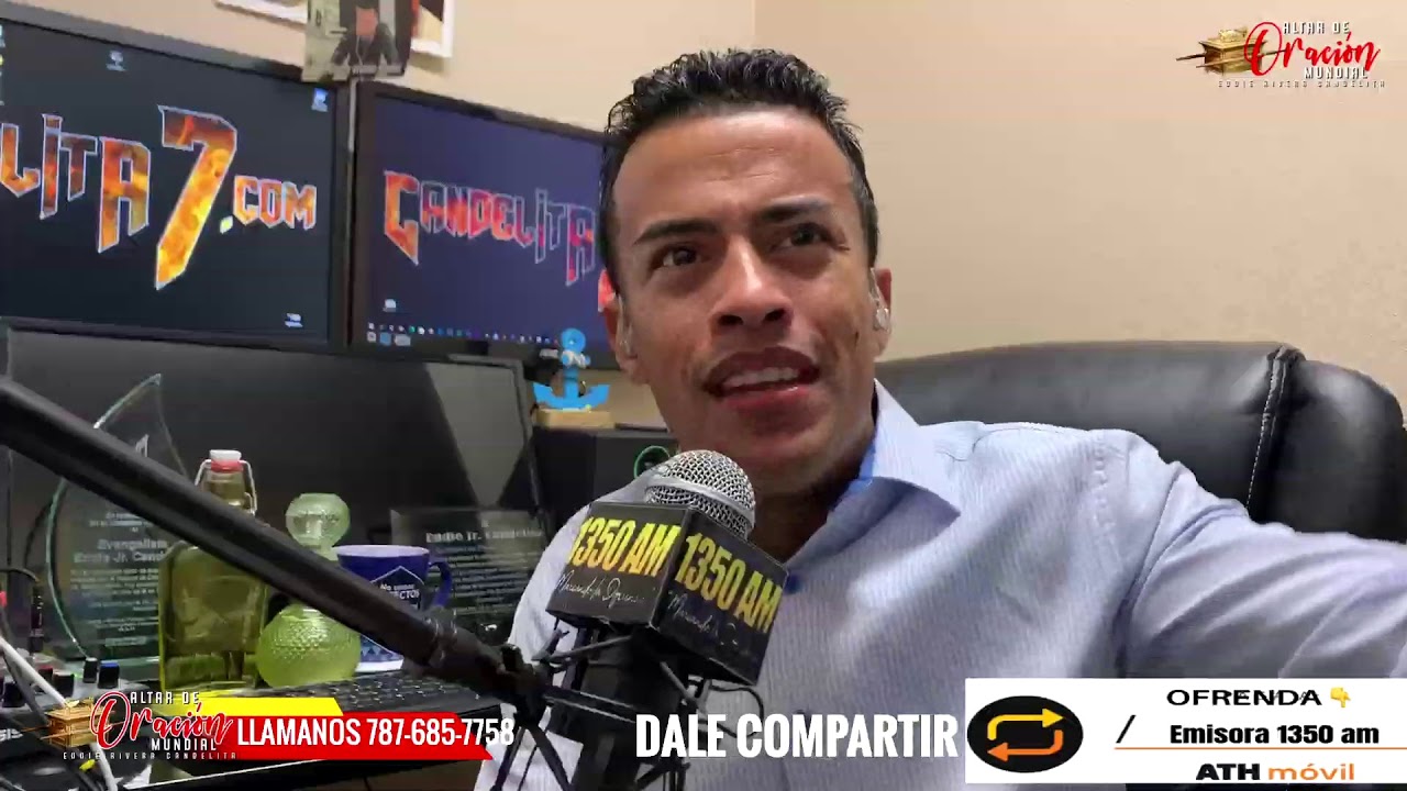 En vivo Altar de Oracion Mundial #172 (El poder de Su Palabra) Eddie rivera Candelita