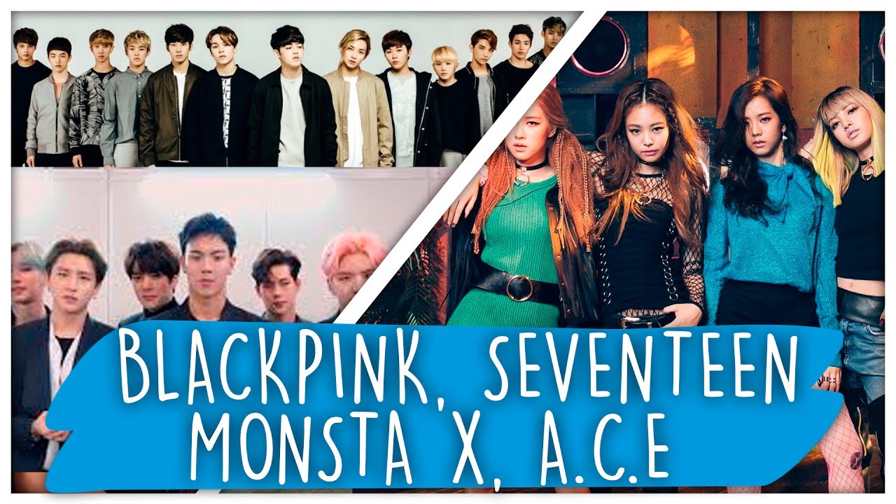 REACT MONSTA X, BLACKPINK, SEVENTEEN, A.C.E (K-POP)