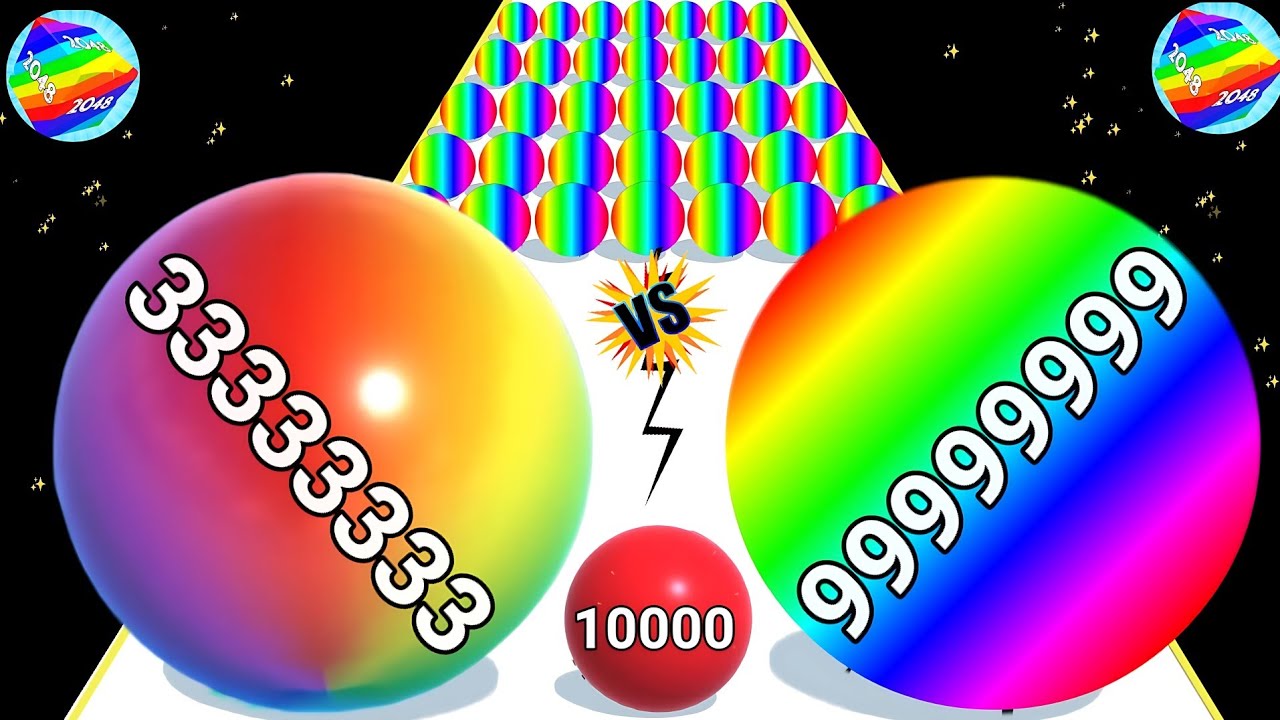 😂 Ball run 2048 ♾️ (2048 to 10,000,000,000. ∞ 🆚 Huggy Story - huggy wuggy 2048 ball Gameplay Epic 40