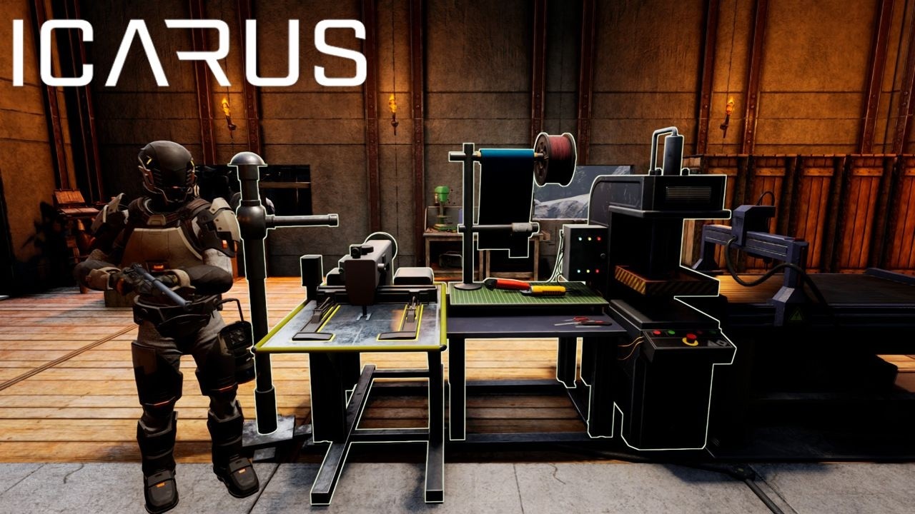 Crafting Electric Textil Banch Dan Material Prosesor Untuk Crafting Armor Baru | ICARUS | #14