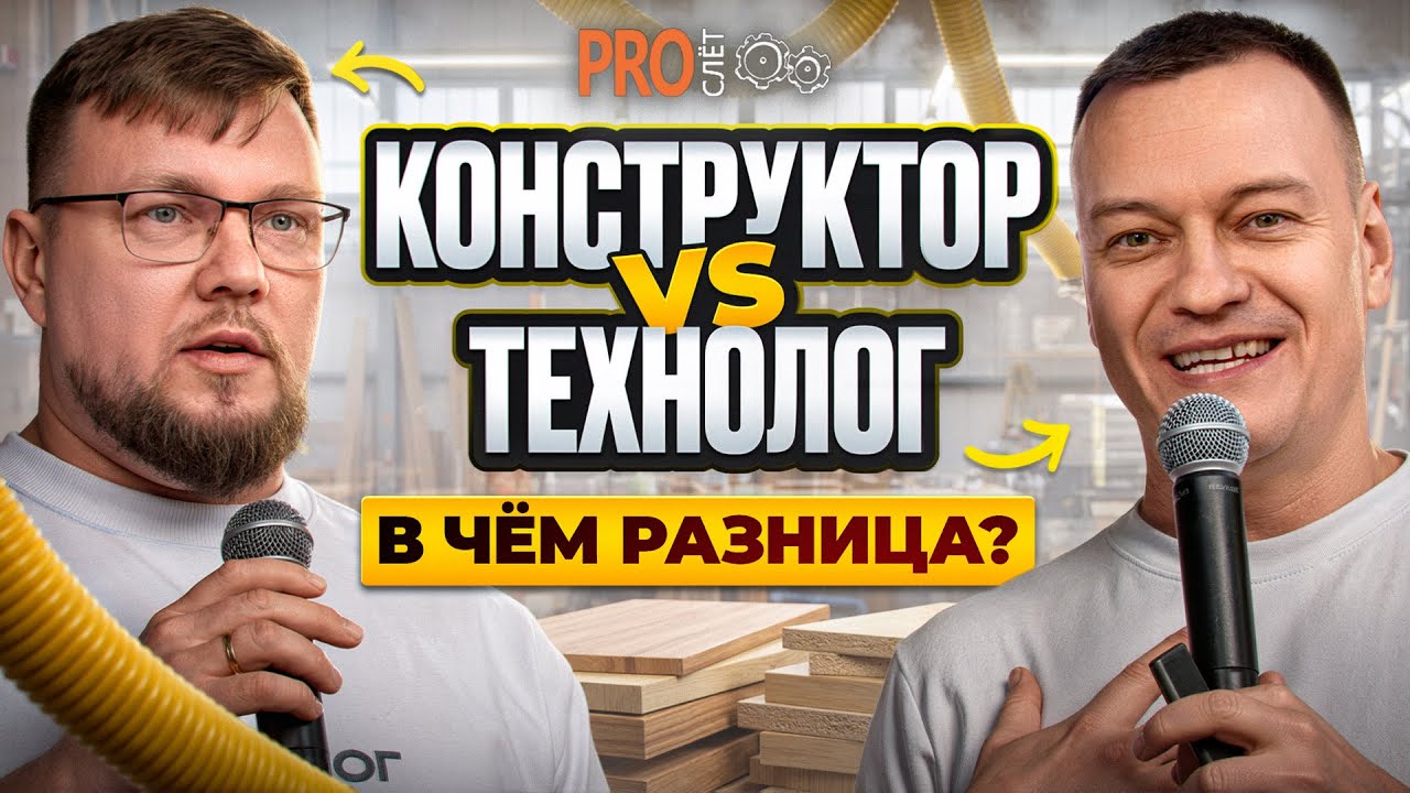 Технолог и Конструктор — в чем различие? Мебельное производство 