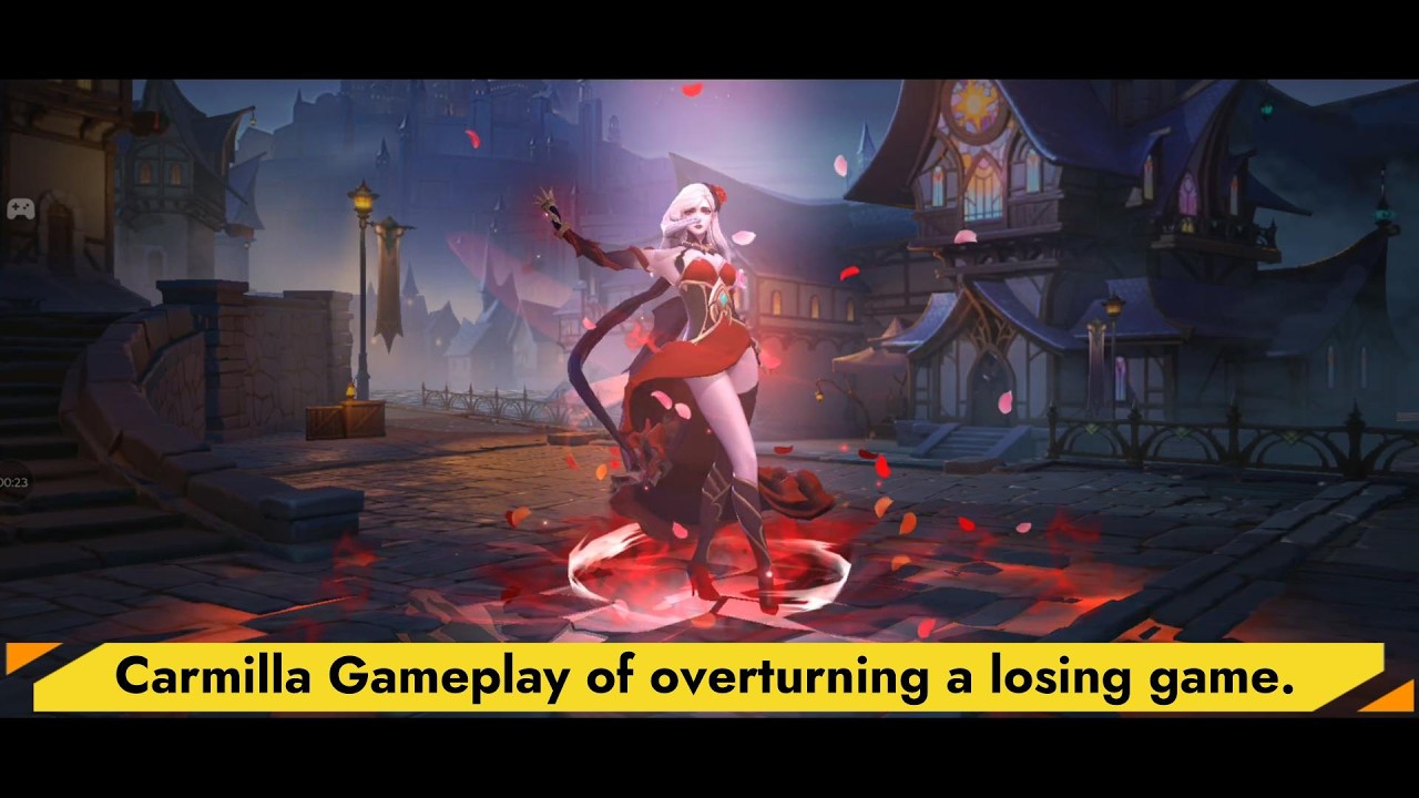 How Carmilla Wins Losing Games 😈 Ultimate Teamfight Control