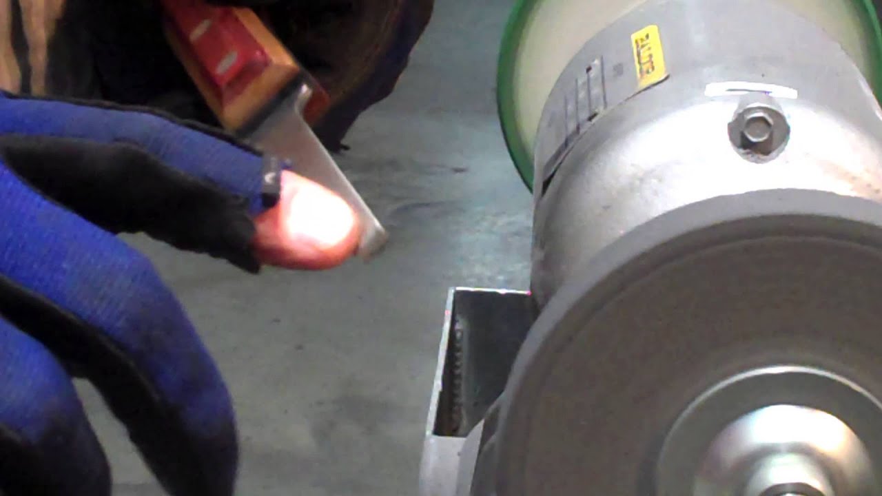 Farrier's Hoof Knife Sharpening System