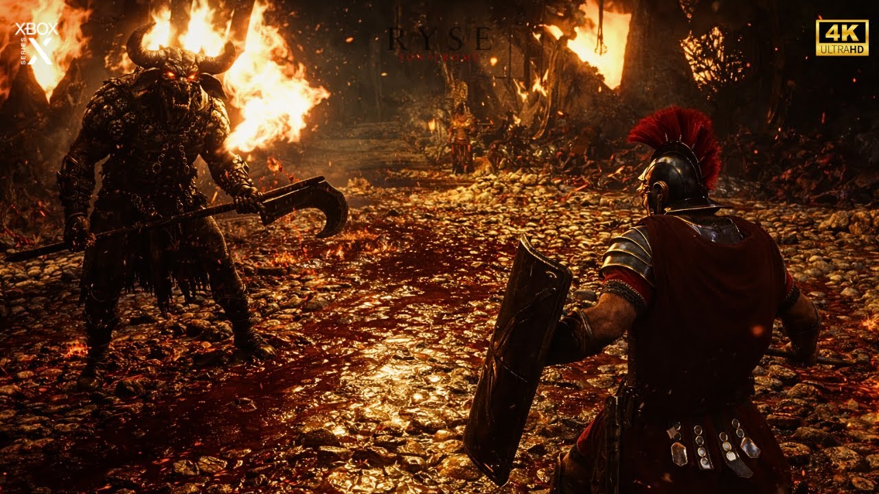 Ryse: Son of Rome – O Gigante Glott: A Aberração ⚔️ | Gameplay Sem Comentários | 4K 60FPS PT-BR #9