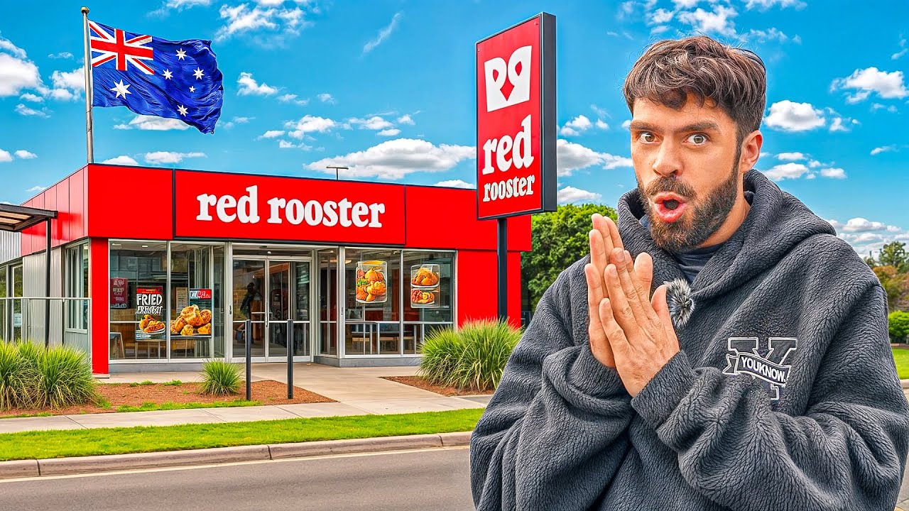 I Tried Red Rooster Australia! Is It Better Than KFC?!