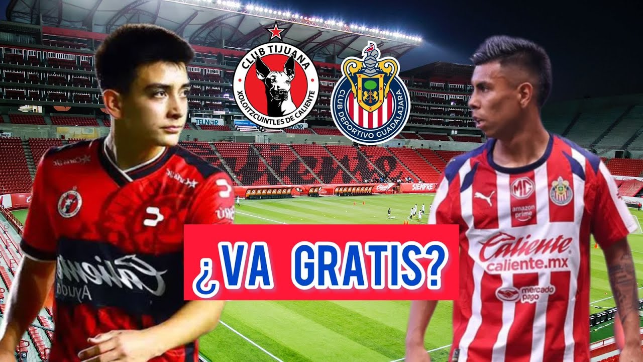 &iquest;GRATIS? &iquest;D&Oacute;NDE VER EL CHIVAS VS XOLOS EN M&Eacute;XICO Y ESTADOS UNIDOS?