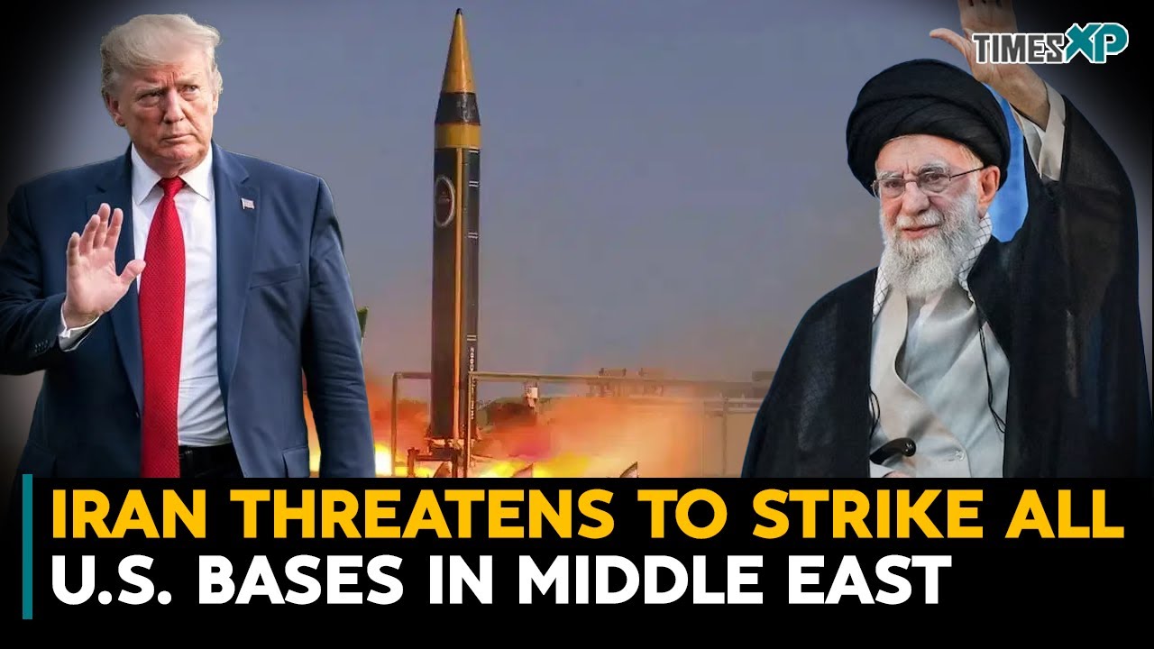 Iran Threatens To Hit All U.S. Bases In Middle East| Iran-Israel War