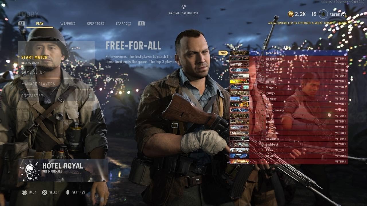 Call of duty vanguard veteran bots