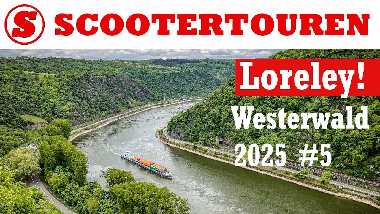 Westerwald 2025 #5 | Ärger mit Umleitungen am Rhein | Lahn | Marksburg | Loreley
