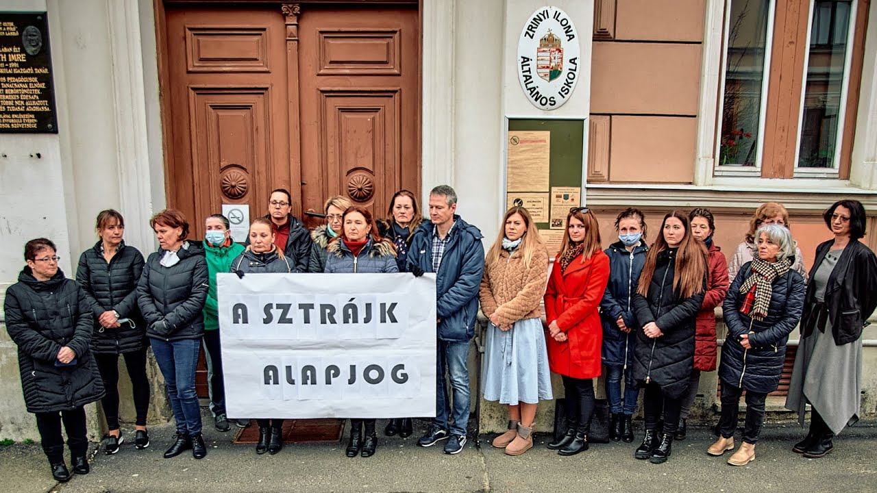 Polgári engedetlenség a szombathelyi Zrínyi Ilona általános Iskolában