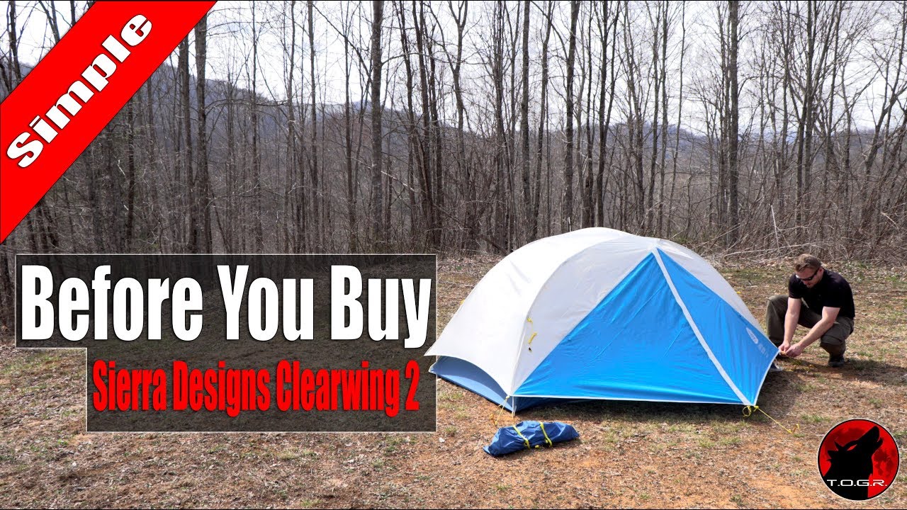 Before You Buy - Sierra Designs Clearwing 2 Tent - Setup